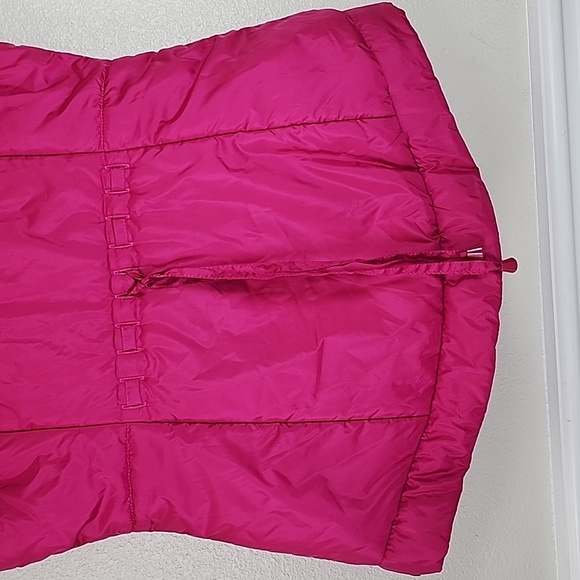 Newyork&Company women pink puffer vest jacket size S - Picture 9 of 16